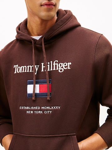 TOMMY HILFIGER Sweatjacke in Rot