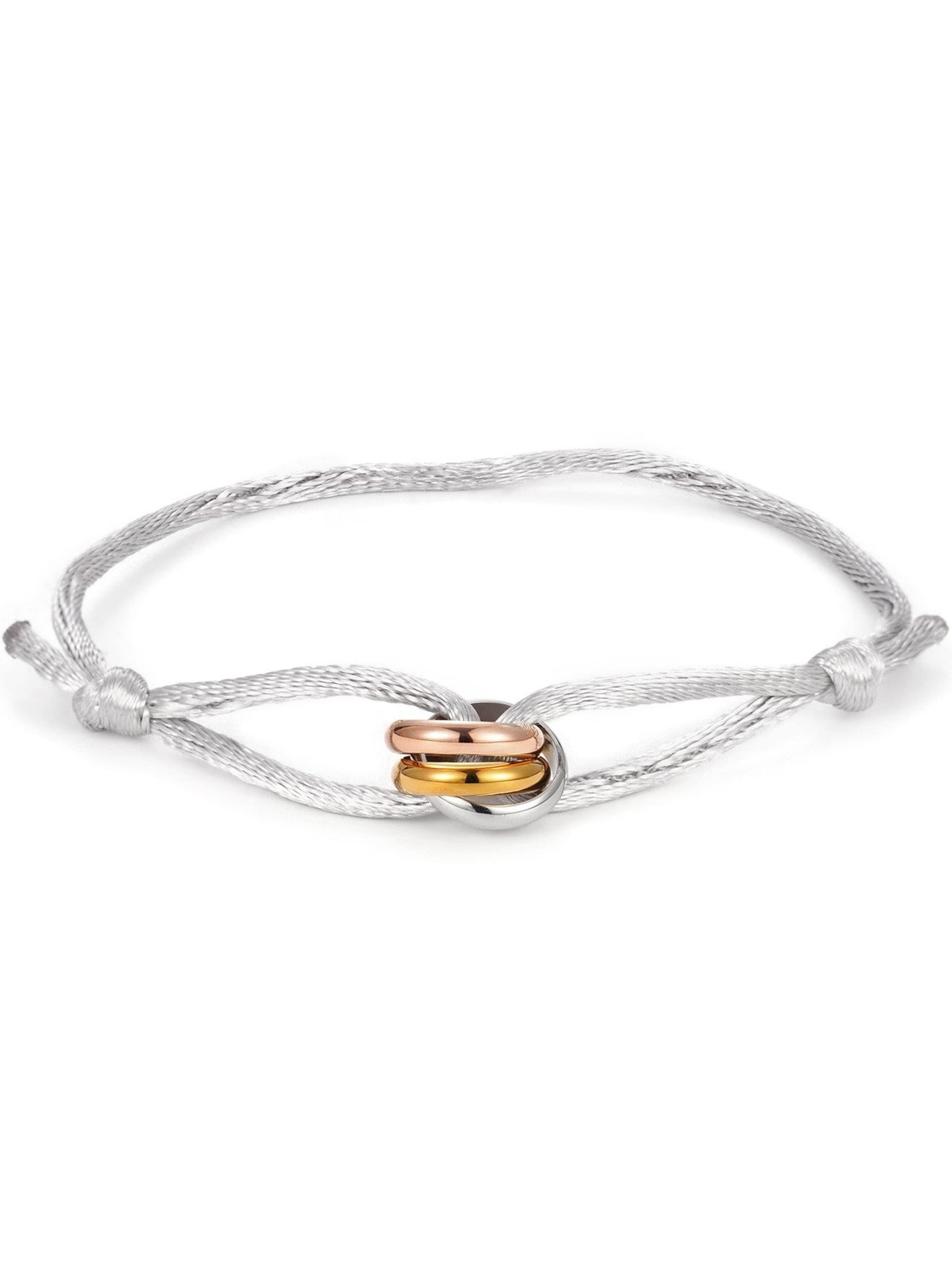 Kim Johanson Bracelet 'Tricolor' in Grey: front