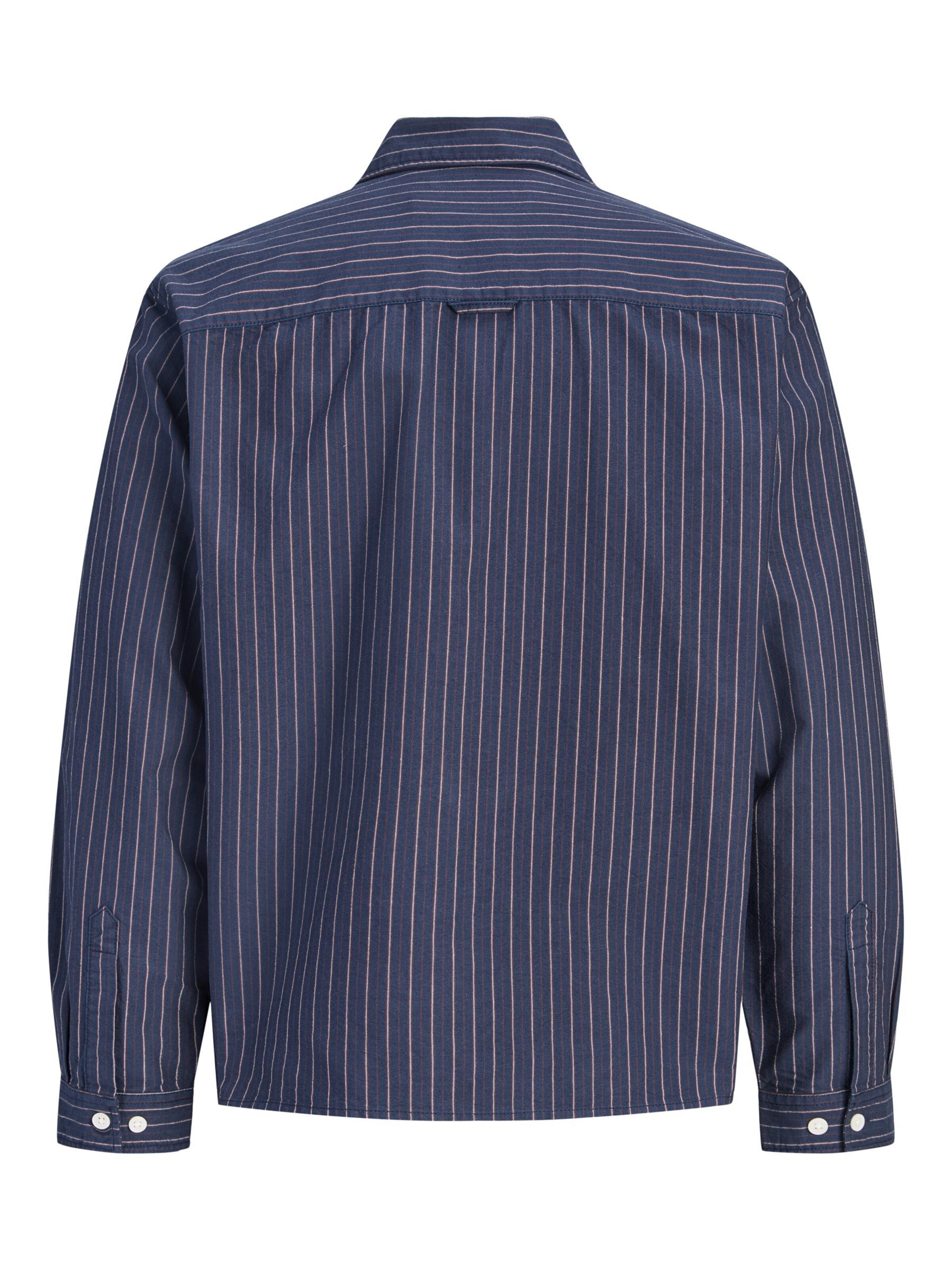 Fit confort Chemise business 'JORFrederiksberg' JACK & JONES en bleu