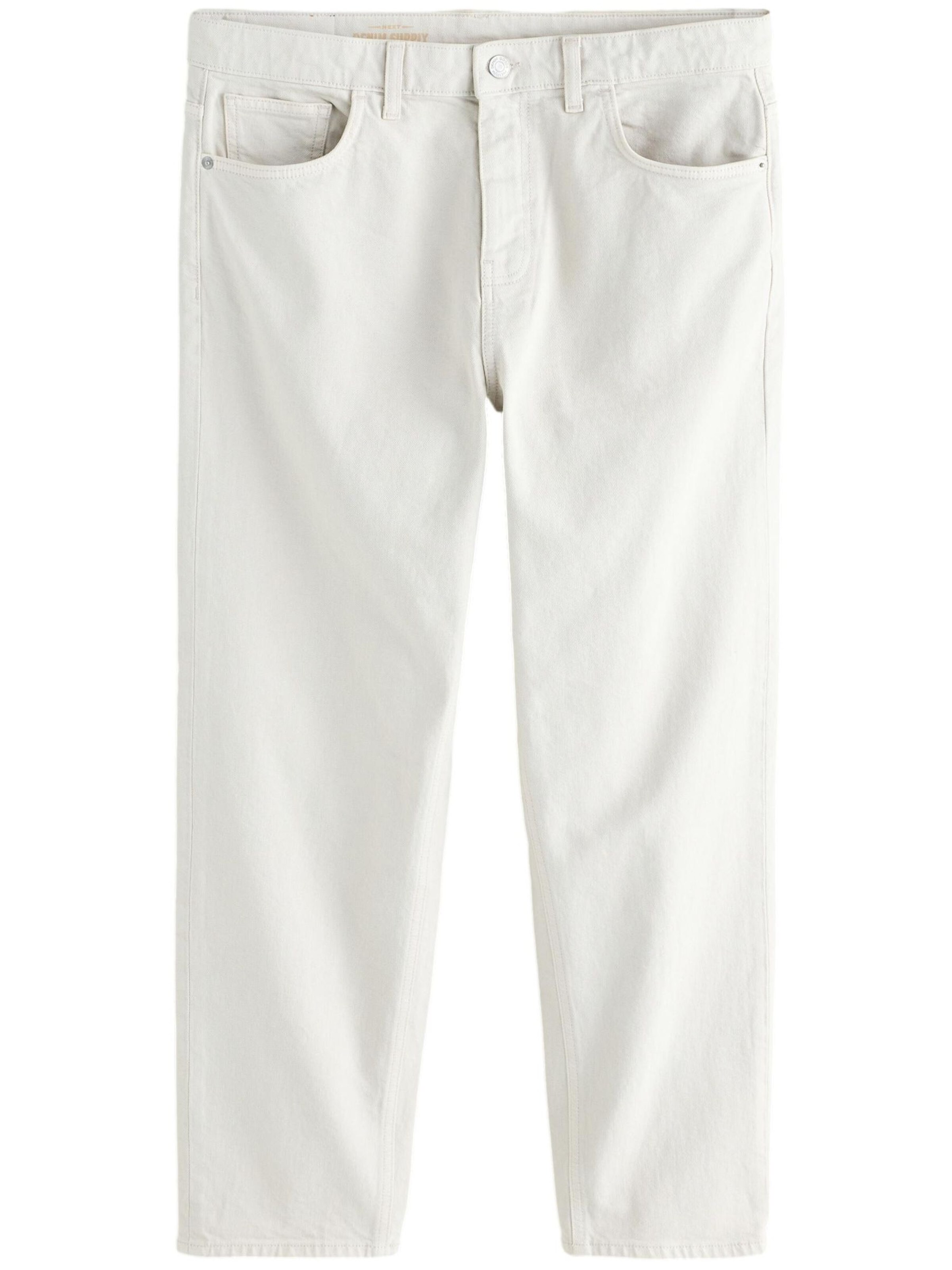 Next Regular Jeans in Beige: Vorderseite