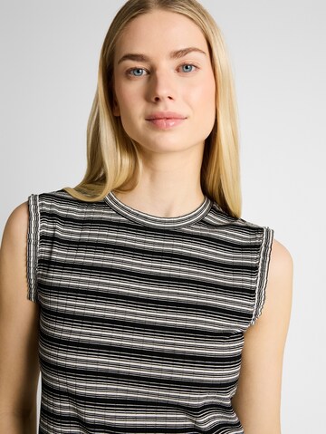 TOM TAILOR DENIM Top in Zwart