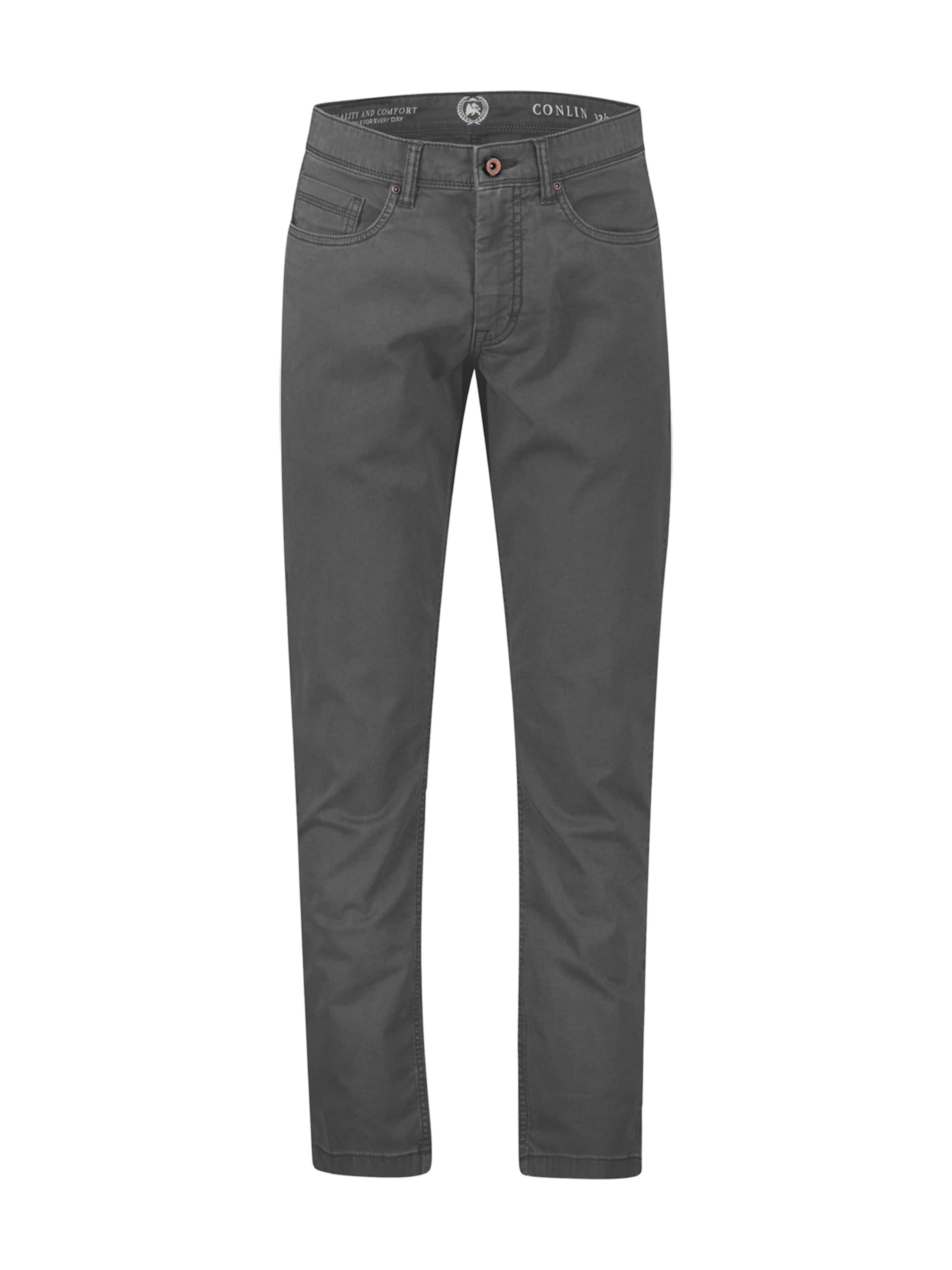 LERROS Chino Pants in Grey: front
