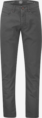 LERROS Slimfit Chinohose in Grau: Vorderseite