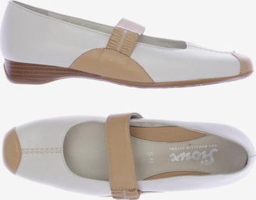 SIOUX Flats & Loafers in 38 in White: front