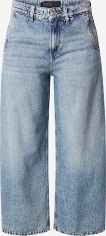 DRYKORN Wide leg Jeans 'QUAKE' in Blauw: voorkant