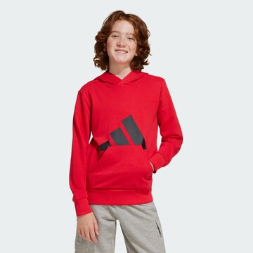 ADIDAS SPORTSWEAR Αθλητική μπλούζα φούτερ 'Essentials' σε κόκκινο