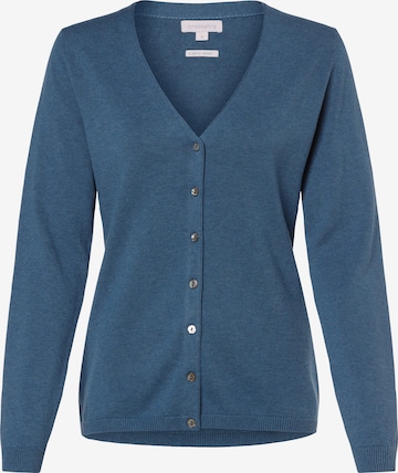 Cardigan Brookshire en bleu : devant