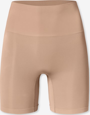 SCHIESSER Shapingbroek ' Seamless Contouring ' in Beige: voorkant