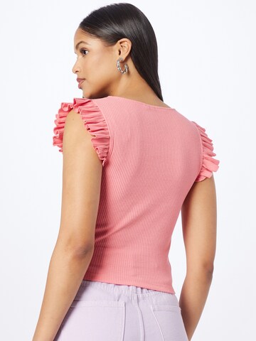 PIECES Shirt 'Tegan' in Pink