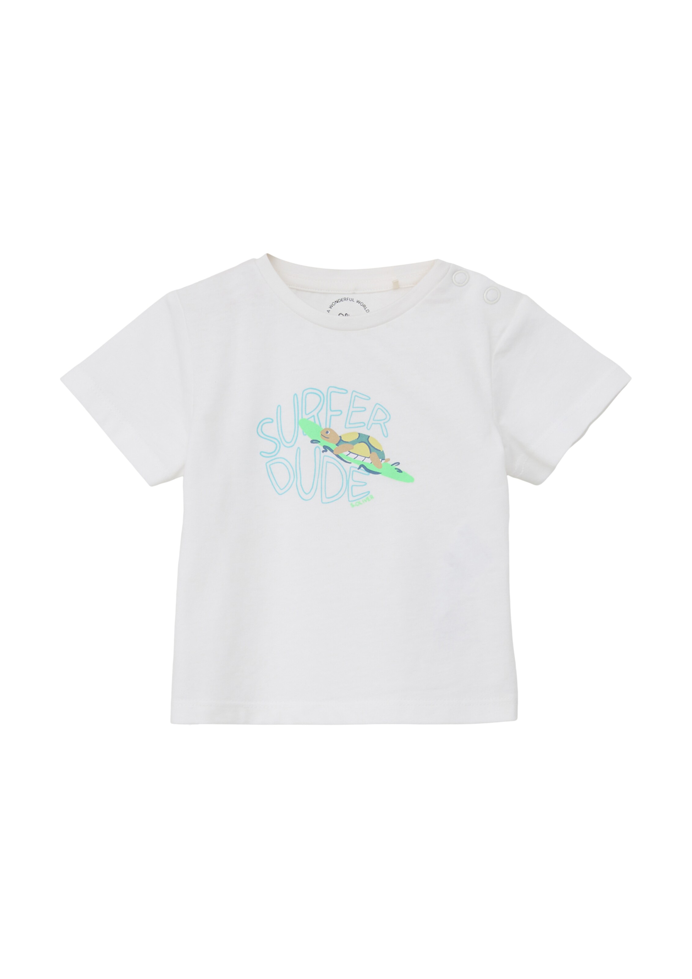 T-Shirt s.Oliver en blanc : devant