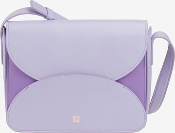 DuDu Schoudertas 'Cefalonia ' in Lila: voorkant