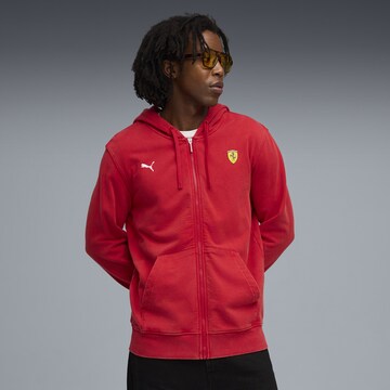 PUMA Sportsweatjacke 'Scuderia Ferrari' in Rot: Vorderseite