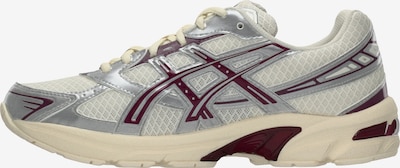 ASICS SportStyle Matalavartiset tennarit 'GEL-1130' värissä kerma / kirsikanpunainen / hopea, Tuotenäkymä