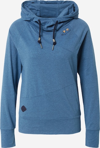 Ragwear Sweatshirt 'FUGE' i blå: framsida