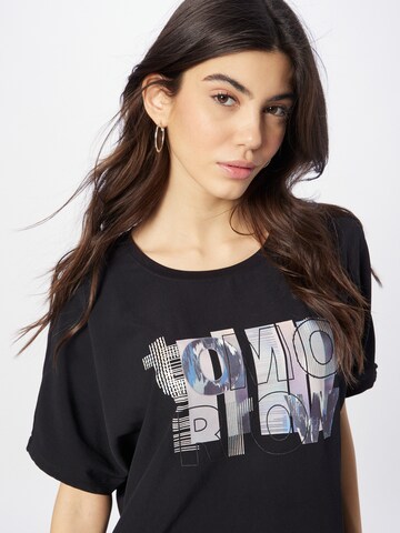 s.Oliver T-Shirt in Schwarz