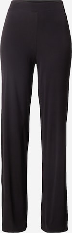 Calvin Klein Wide leg Pants in Black: front