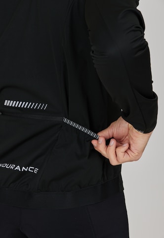 ENDURANCE Athletic Jacket 'Justine' in Black