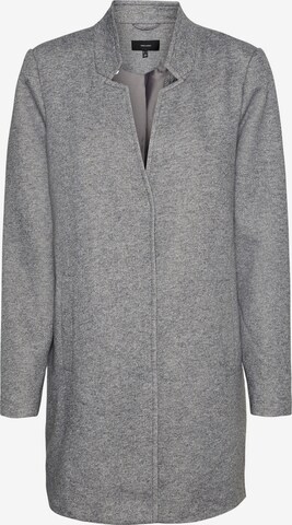 VERO MODA Between-Seasons Coat 'Katrine' in Grey: front
