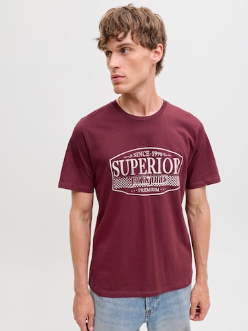 Jack & Jones Premium Särk 'JPRBLUNOAH', värv punane