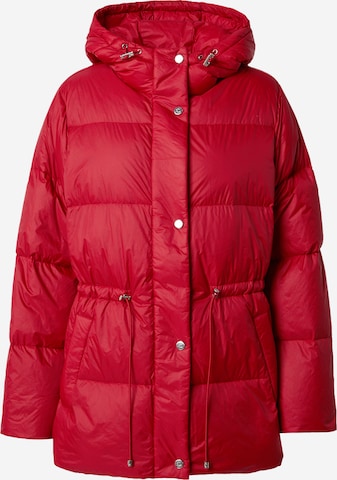 Giacca invernale di Lauren Ralph Lauren in rosso: frontale