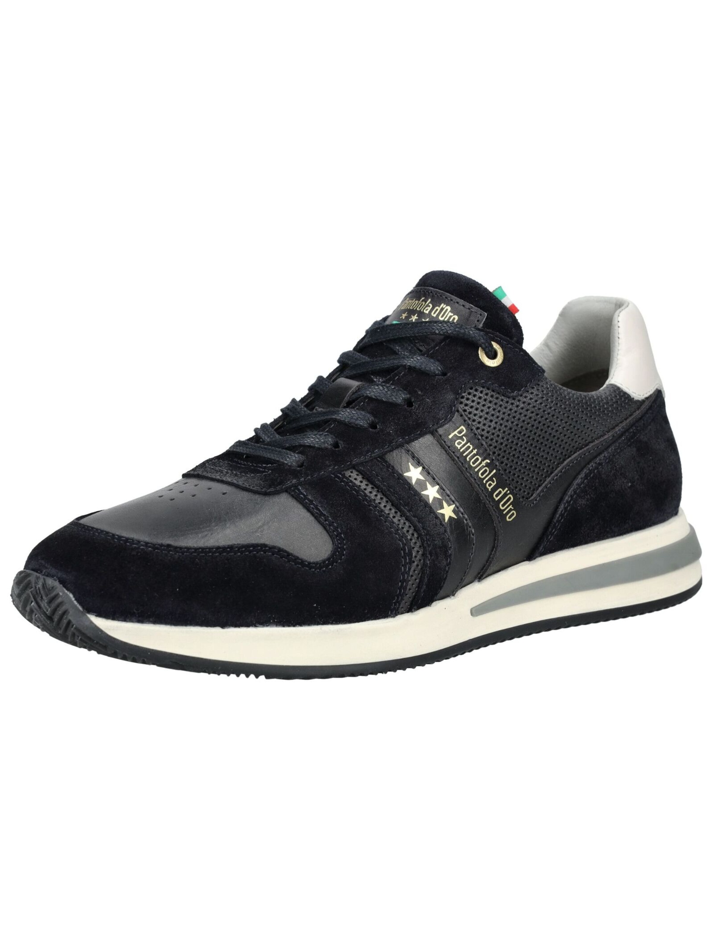 PANTOFOLA D'ORO Sneakers laag in Zwart: voorkant
