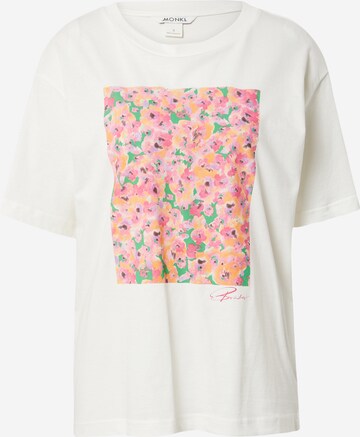 T-shirt Monki en blanc : devant