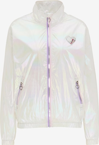 MYMO Between-Season Jacket in White: front