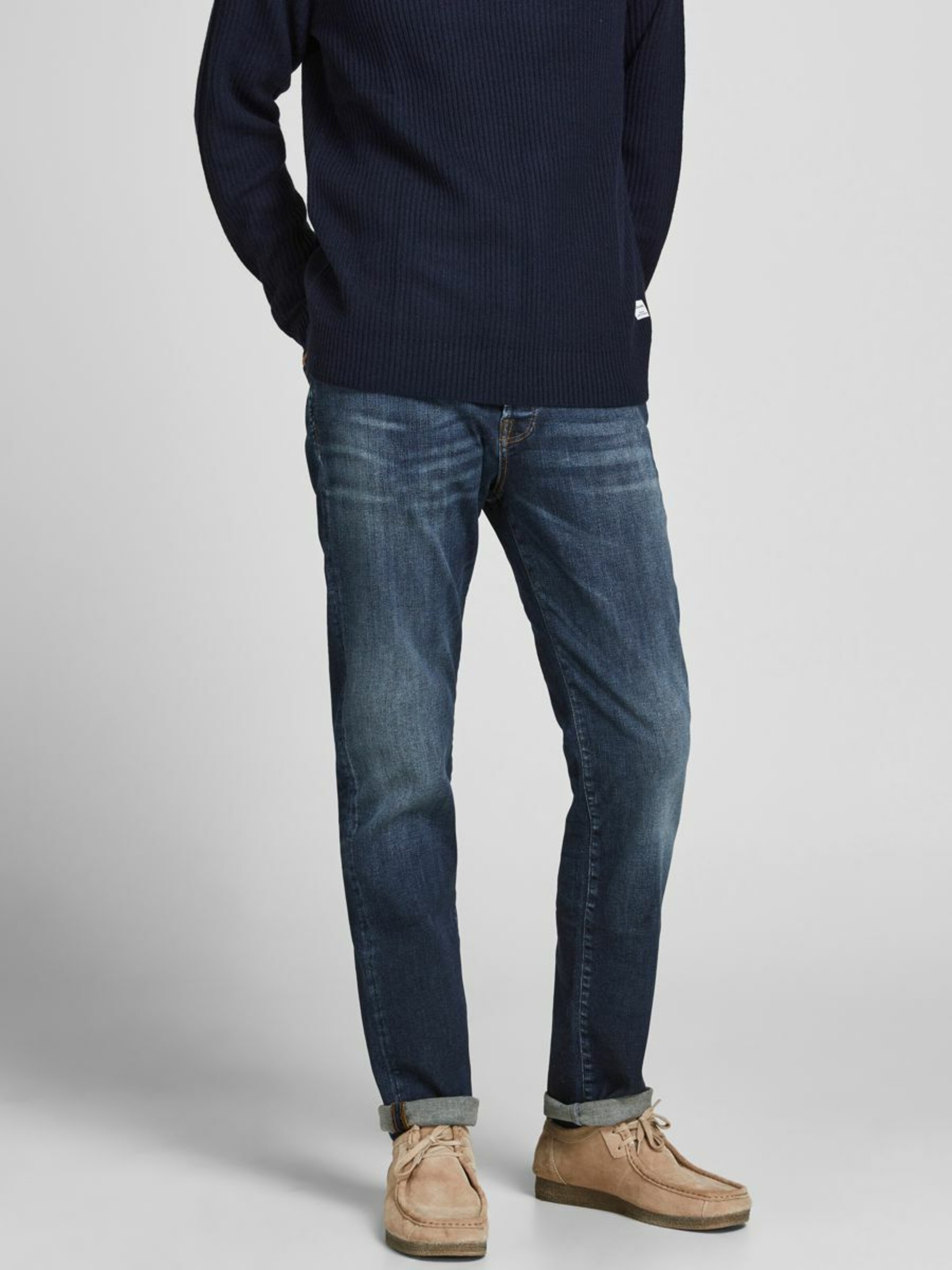 Männer Jeans JACK & JONES Jeans 'Tim' in Dunkelblau - BK01574 Männer Jeans JACK & JONES Jeans 'Tim' in Dunkelblau - BK01574