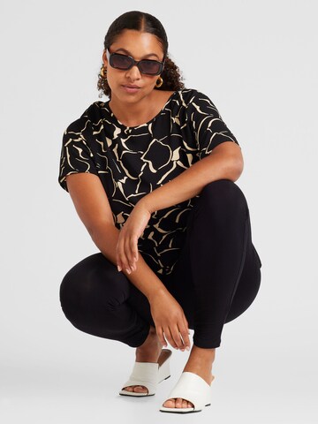 Camicia da donna 'CARVica' di ONLY Carmakoma in nero