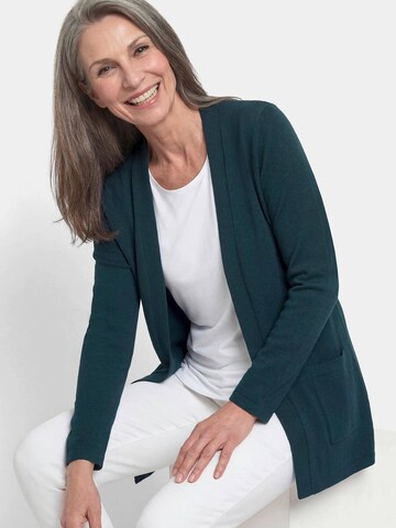 Goldner Knit Cardigan in Green