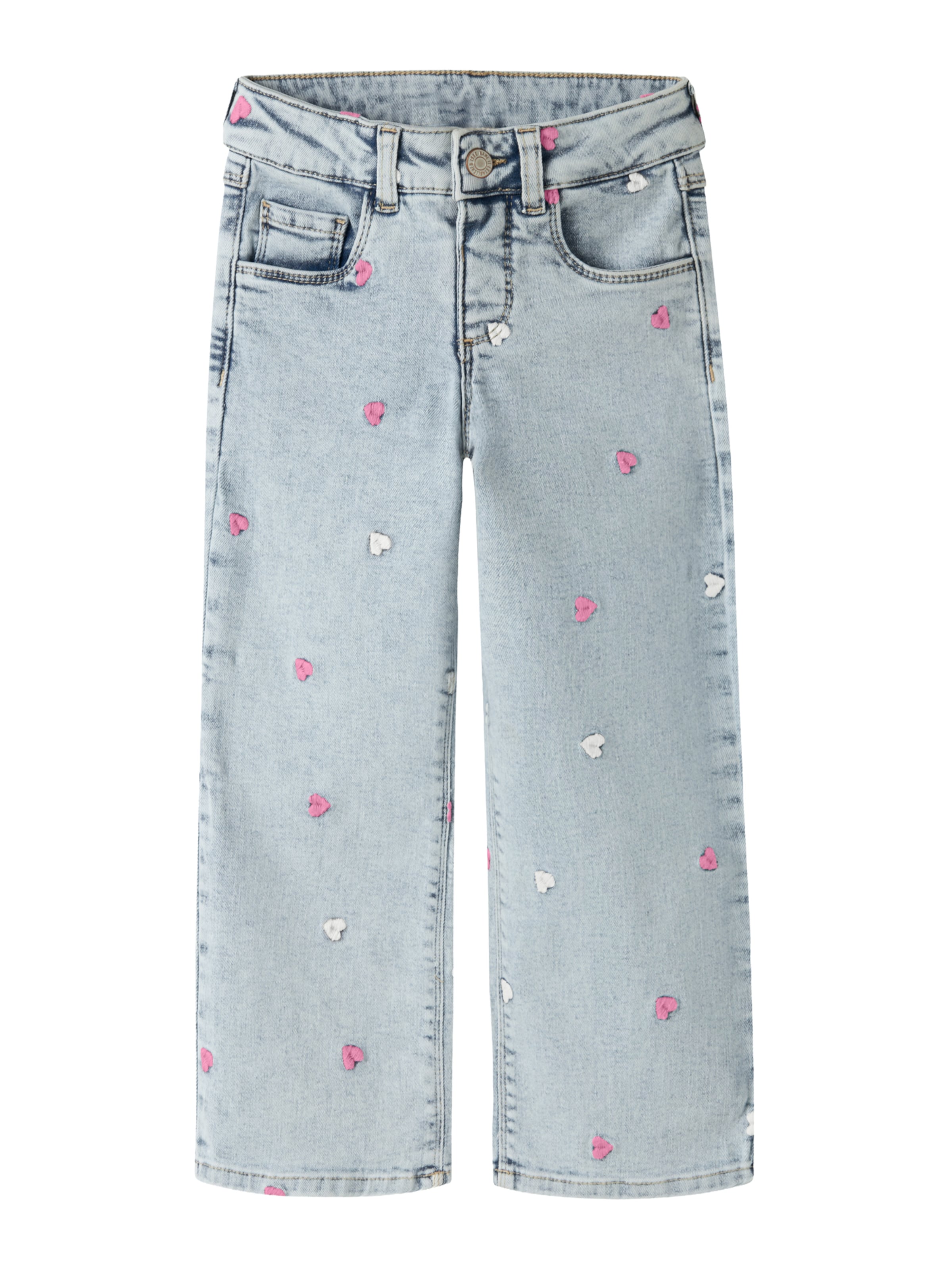 NAME IT Wide leg Jeans 'NMFrose' in Blue: front