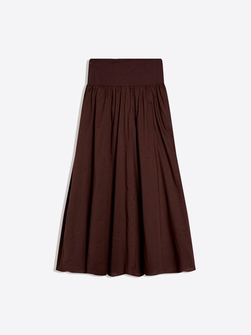 Jupe Bershka en marron