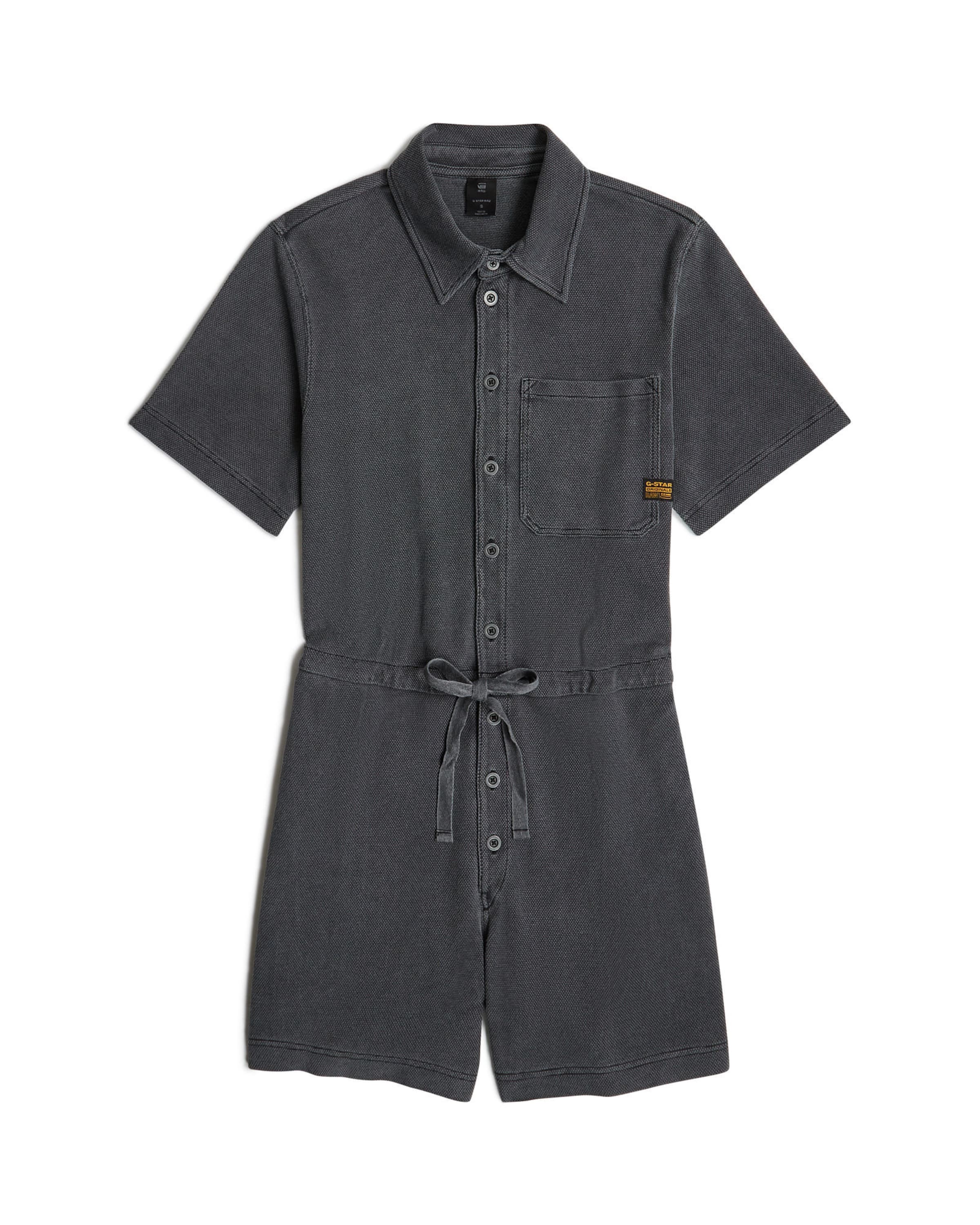 G-STAR Jumpsuit in Grijs: voorkant