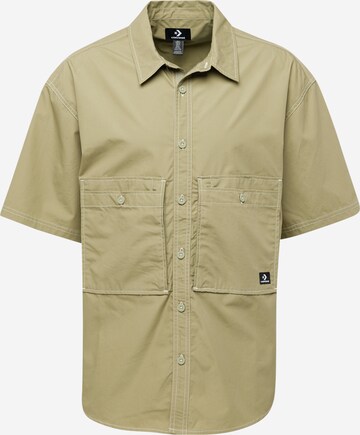CONVERSE Comfort Fit Skjorta i grön: framsida