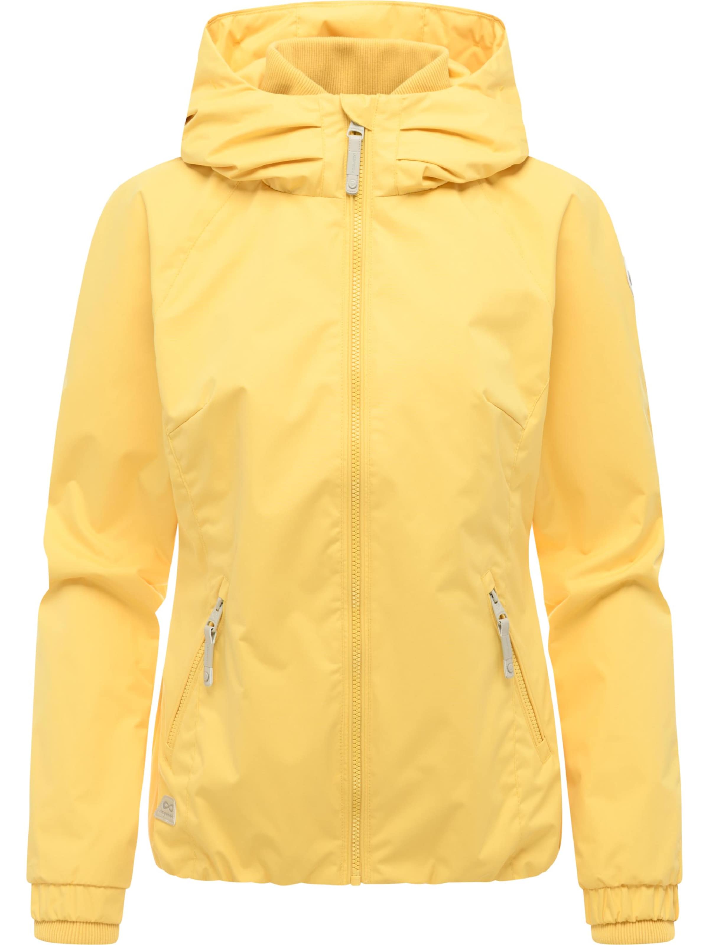 Veste fonctionnelle 'Dizzie' Ragwear en jaune : devant