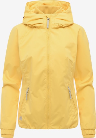 geltona Ragwear Funkcinė striukė 'Dizzie': priekis