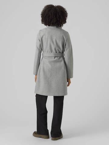 VERO MODA Between-Seasons Coat in Grey