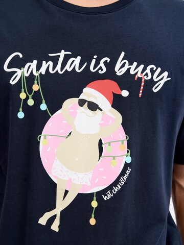 Jack & Jones Plus Shirt in Blue