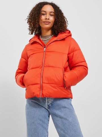 JJXX Winter Jacket 'Billie' in Orange: front