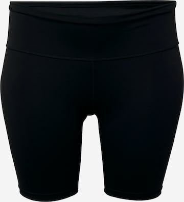 ADIDAS SPORTSWEAR - Skinny Pantalón deportivo 'Optime Bike' en negro: frente