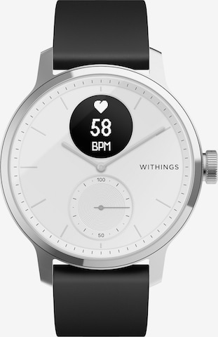 Withings Uhr in Schwarz: predná strana