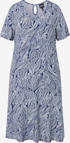 Ulla Popken Dress in Blue: front