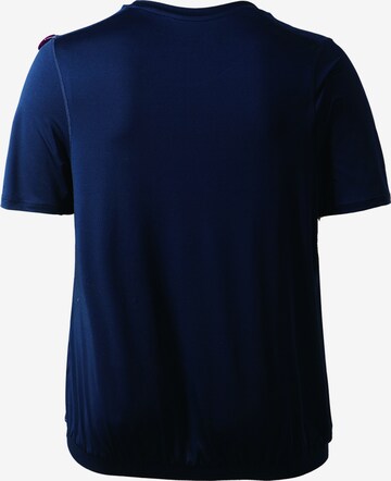Q by Endurance T-Shirt 'Cella' in Blau