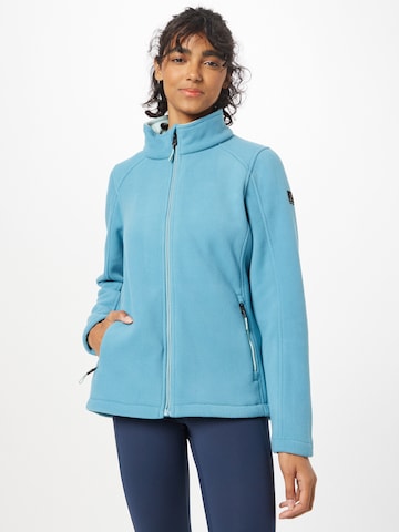 KILLTEC Funktionsfleecejacke 'KOW 27' in Blau: predná strana