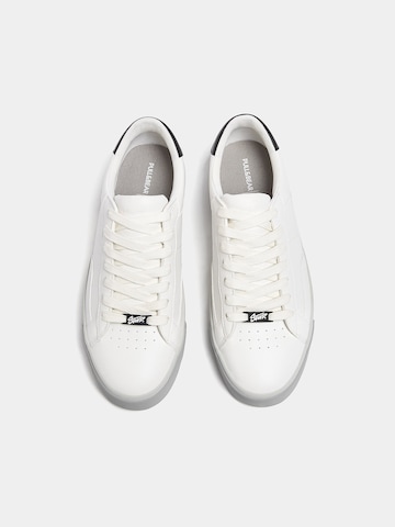 Pull&Bear Sneakers laag in Wit