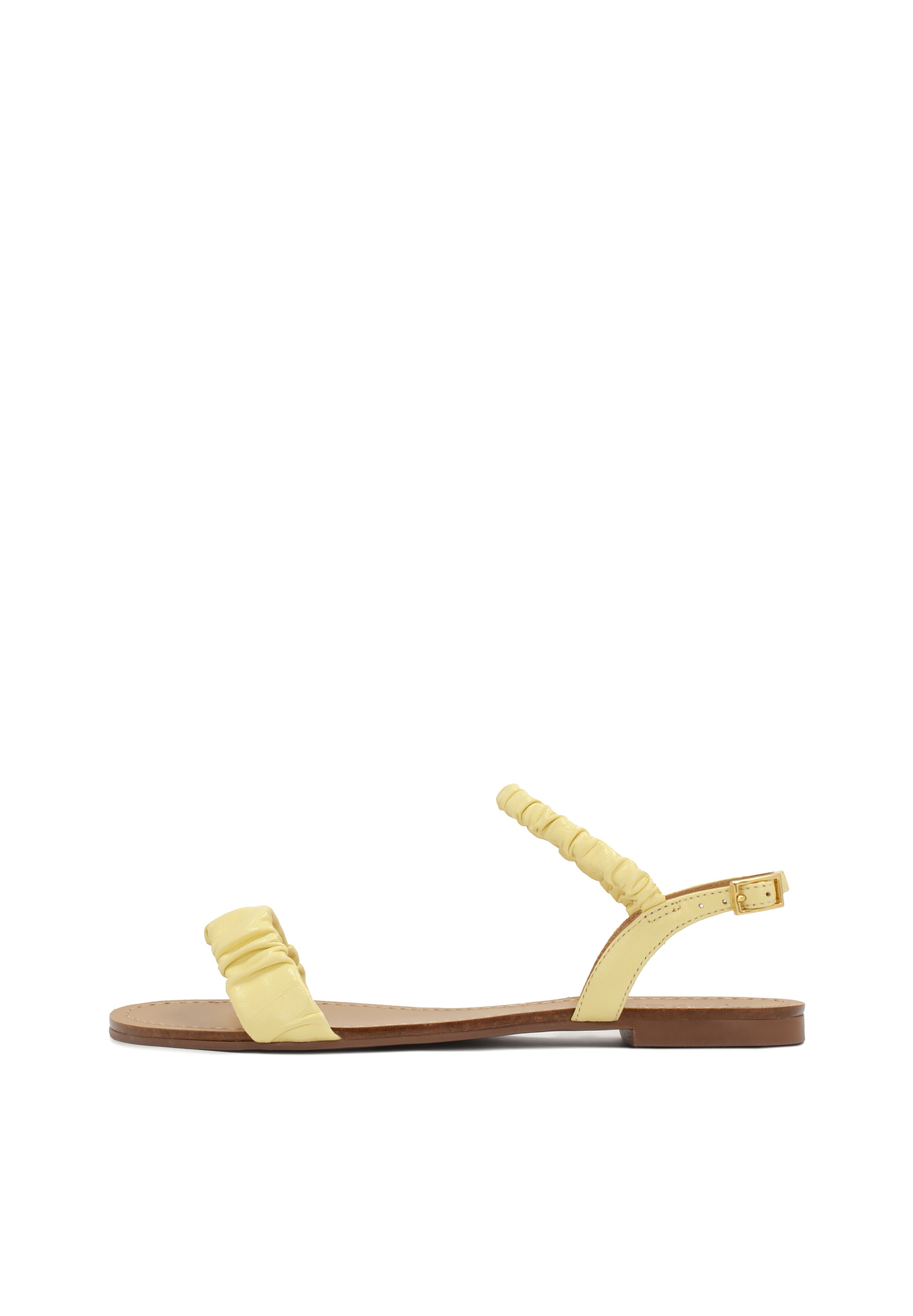 Kazar Sandaalit värissä keltainen: etupuoli