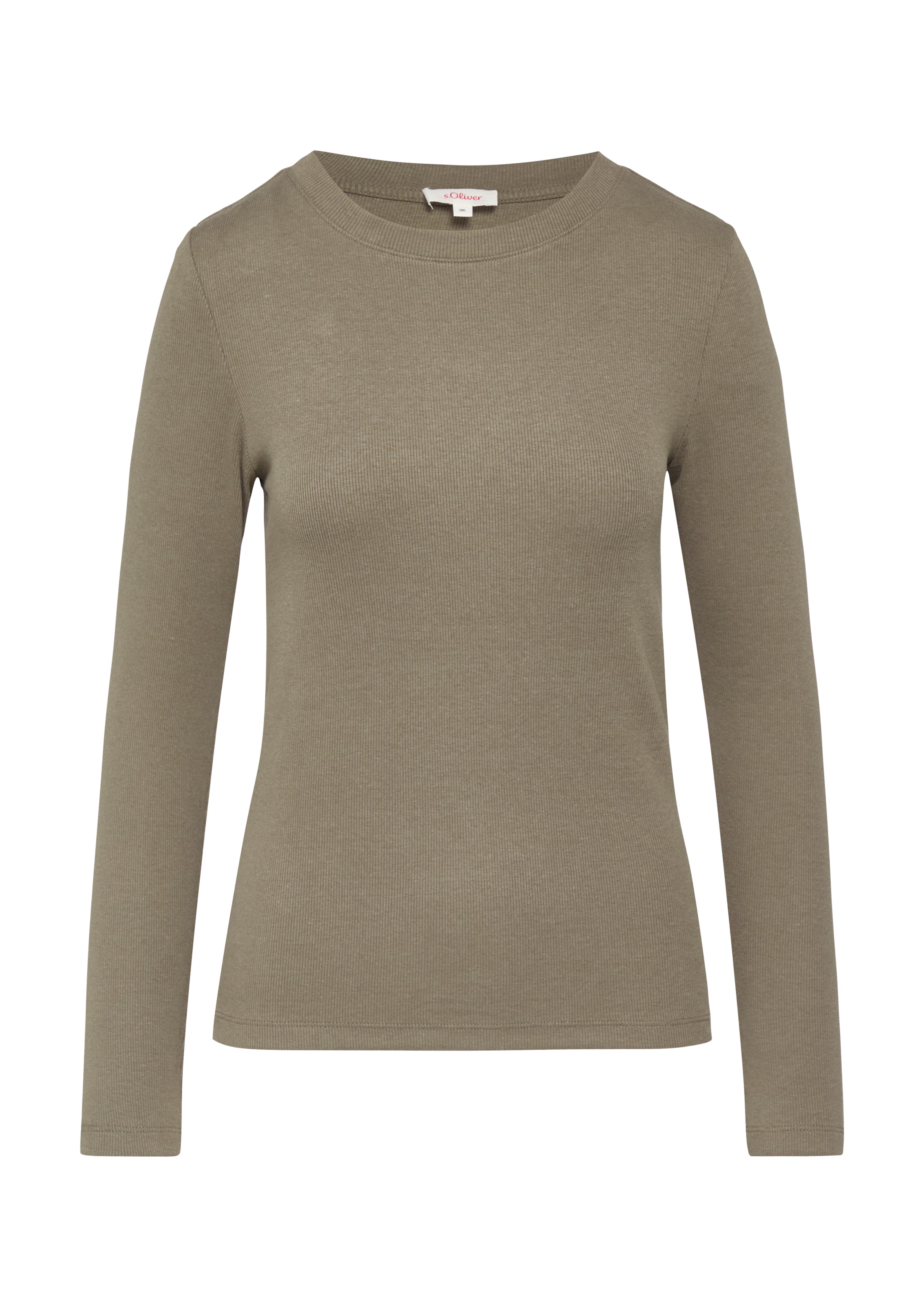 T-shirt s.Oliver en marron : devant