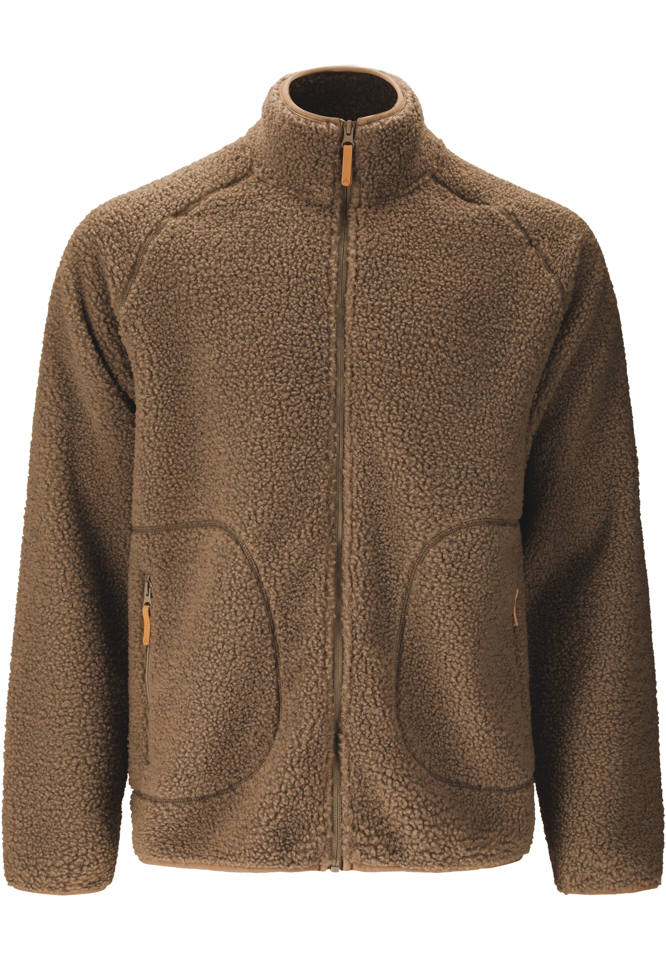 Whistler Fleecejacke 'Pioneer' in Braun: Vorderseite