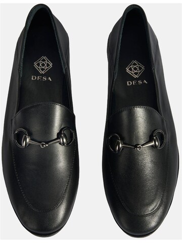 Desa Mokassin 'Slip-Ons'‌‌‌‌‌‌‌ in Schwarz