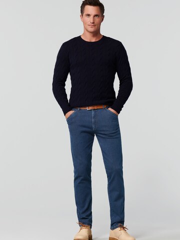 MEYER Regular Chino Pants in Blue